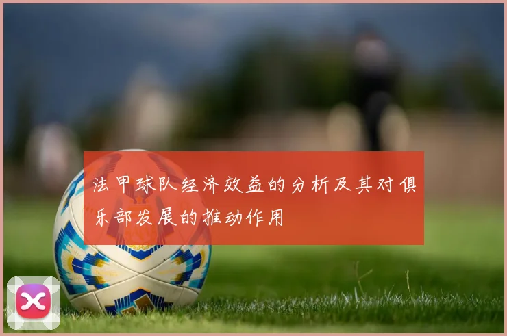 法甲球队经济效益的分析及其对俱乐部发展的推动作用